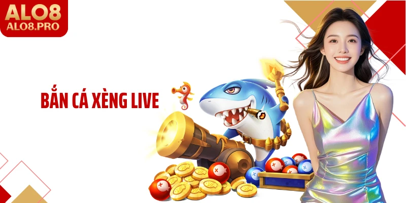 Bắn Cá Xèng Live: Săn Thưởng Đại Dương Hấp Dẫn Tại ALO8